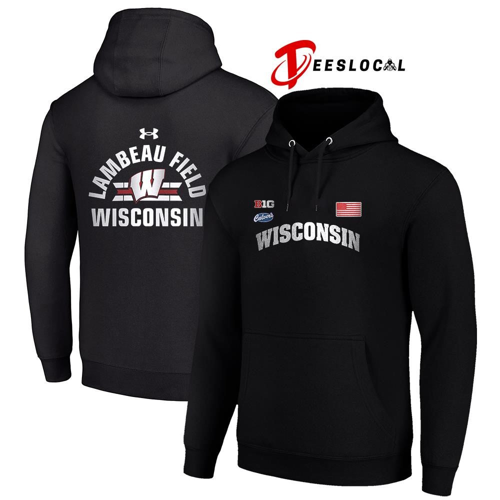 Wisconsin Badgers 2026 Lambeau Field logo shirt