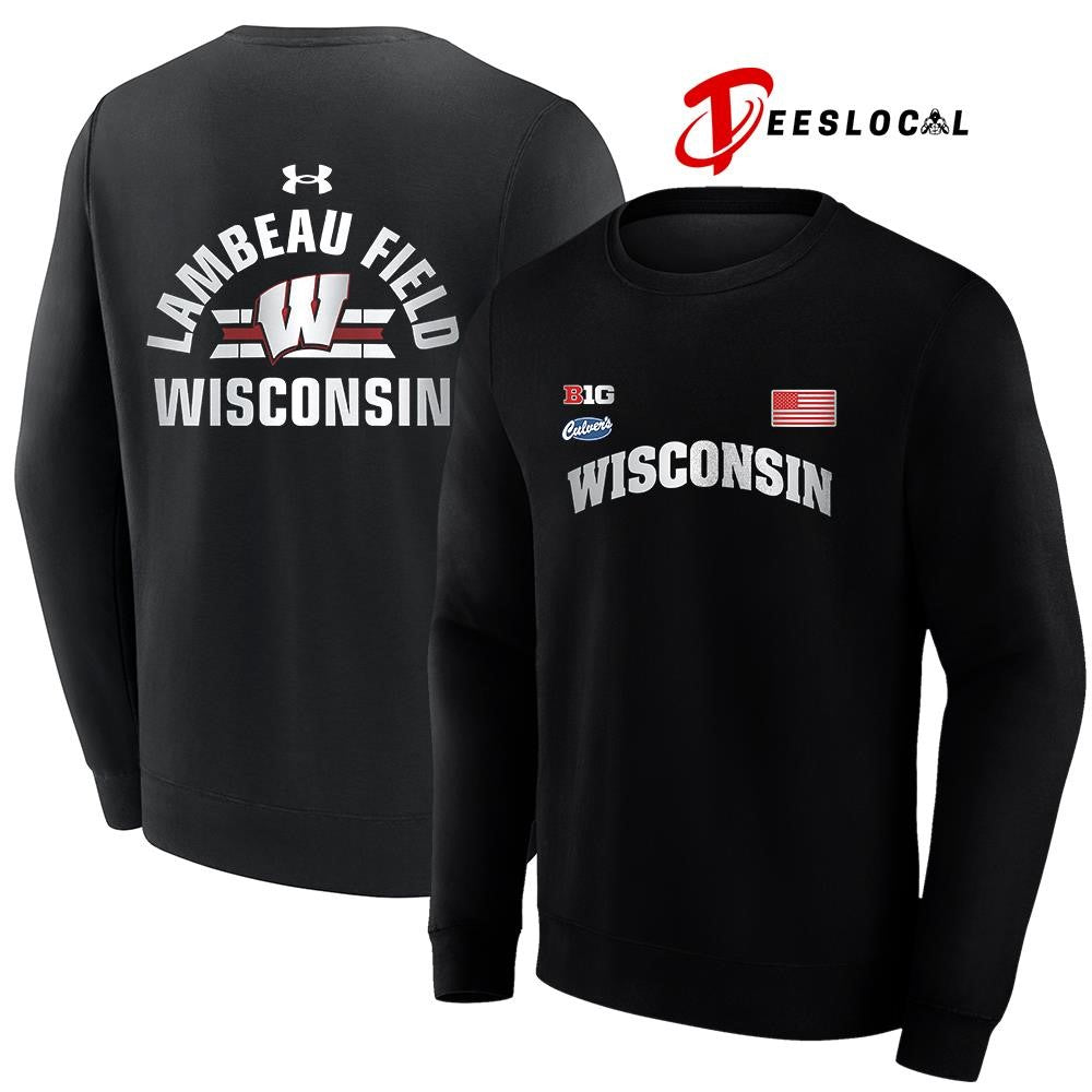Wisconsin Badgers 2026 Lambeau Field logo shirt