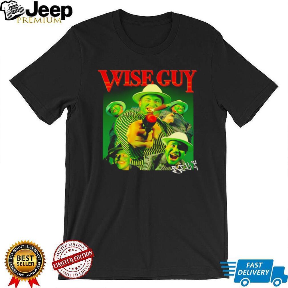 Wise Guy Mafia Mobster Crime Boss Retro Vintage Funny Parody Men Women T Shirt