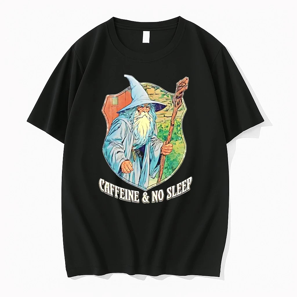 Wizard Caffeine And No Sleep Tshirts Sweater
