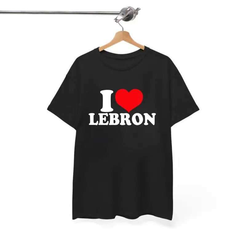 I Love Lebron Graphic T-Shirt, For Men/Women