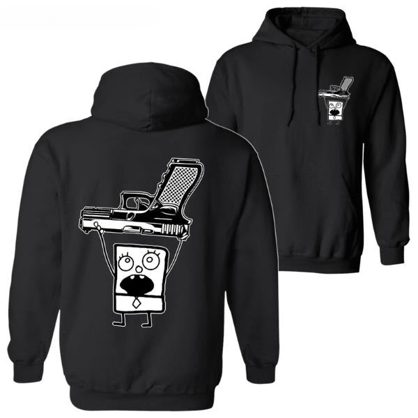 Funny In Glock Meme 2 Sided Hoodie/Sweatshirt(No Hood)/T-Shirt, For Men/Women - Unisex Style, 100% Cotton, Pullover unisex hoodie