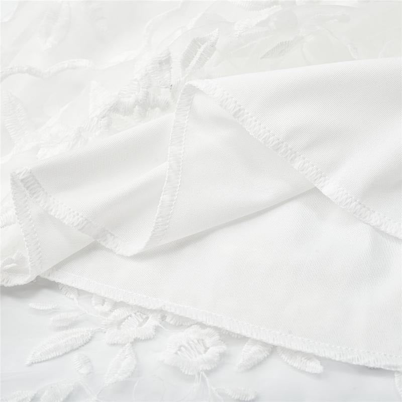 Women Summer Sleeveless Boho Dress Deep V-neck Off Shoulder Backless Beach Sundress Lady Lace Flower High Waist Dresses Casual Light