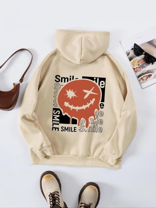 Women's Graphic Long Sleeve Drawstring Hoodie, Lady Fashion Casual Comfort Pocket Hooded Sweatshirt Pullover for Daily...