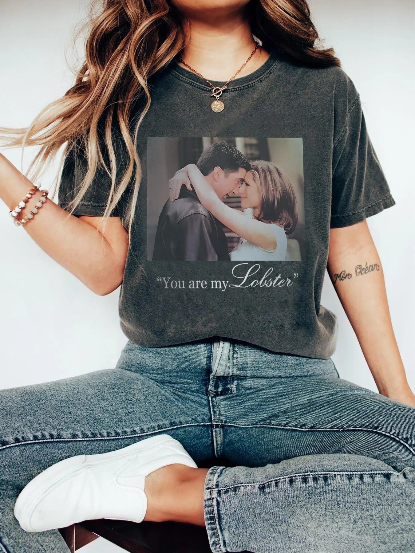 Women's Graphic Print Round Neck Tee, Vintage Trendy Casual Short Sleeve T-shirt for Daily Wear, Ladies Summer Tops...