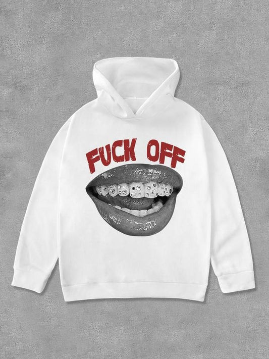 Women's Letter Print Drop Shoulder Hoodie, Fashion Casual Hooded Sweatshirt for Daily Holiday Outdoor Wear, Women Clothing for Fall & Winter