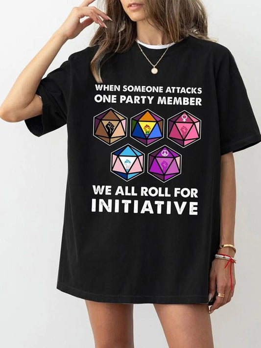 Women's Letter Print Round Neck Graphic Tee, Vintage Trendy Casual Short Sleeve T-shirt for Daily Wear, Ladies Summer...