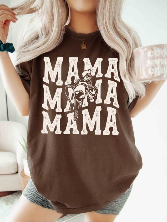 Women's Vintage Graphic Print Round Neck Tee, Fashion Casual Short Sleeve T-shirt, Ladies Summer Clothes for Daily Wear, Topstyle{n002}2