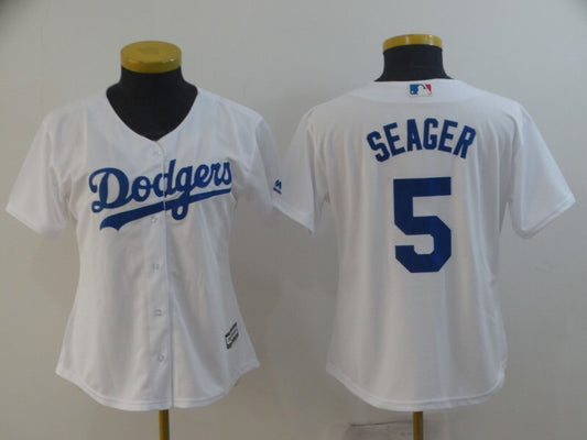 Women Los Angeles Dodgers #5 Corey Seager