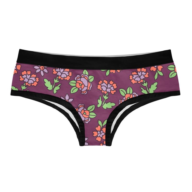 Womens Chaos Coordinator Panties Funny Sarcasm Gift for Mom Cute Bikini Brief Wife Graphic Funny Underwear for Women Mother's Day  Funny Sarcastic  Women's Novelty Panties Purple