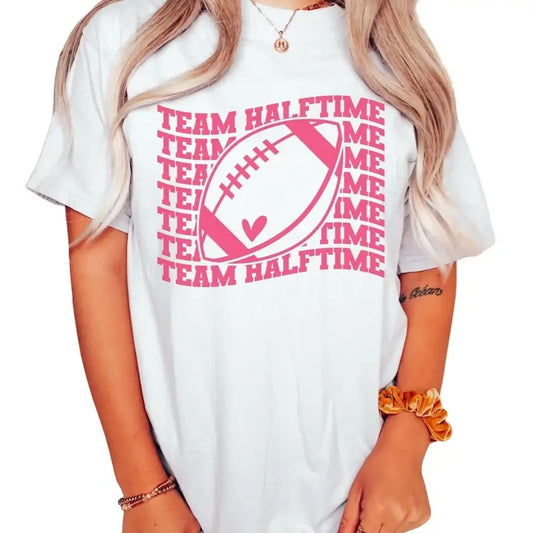 Womens Football Shirt, Team Halftime Shirt, Game Day Shirt, Sunday