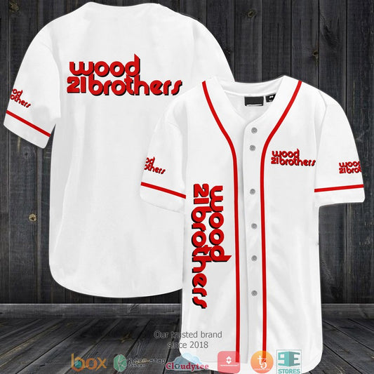 BEST Wood Brothers Racing Car Team Baseball Jersey