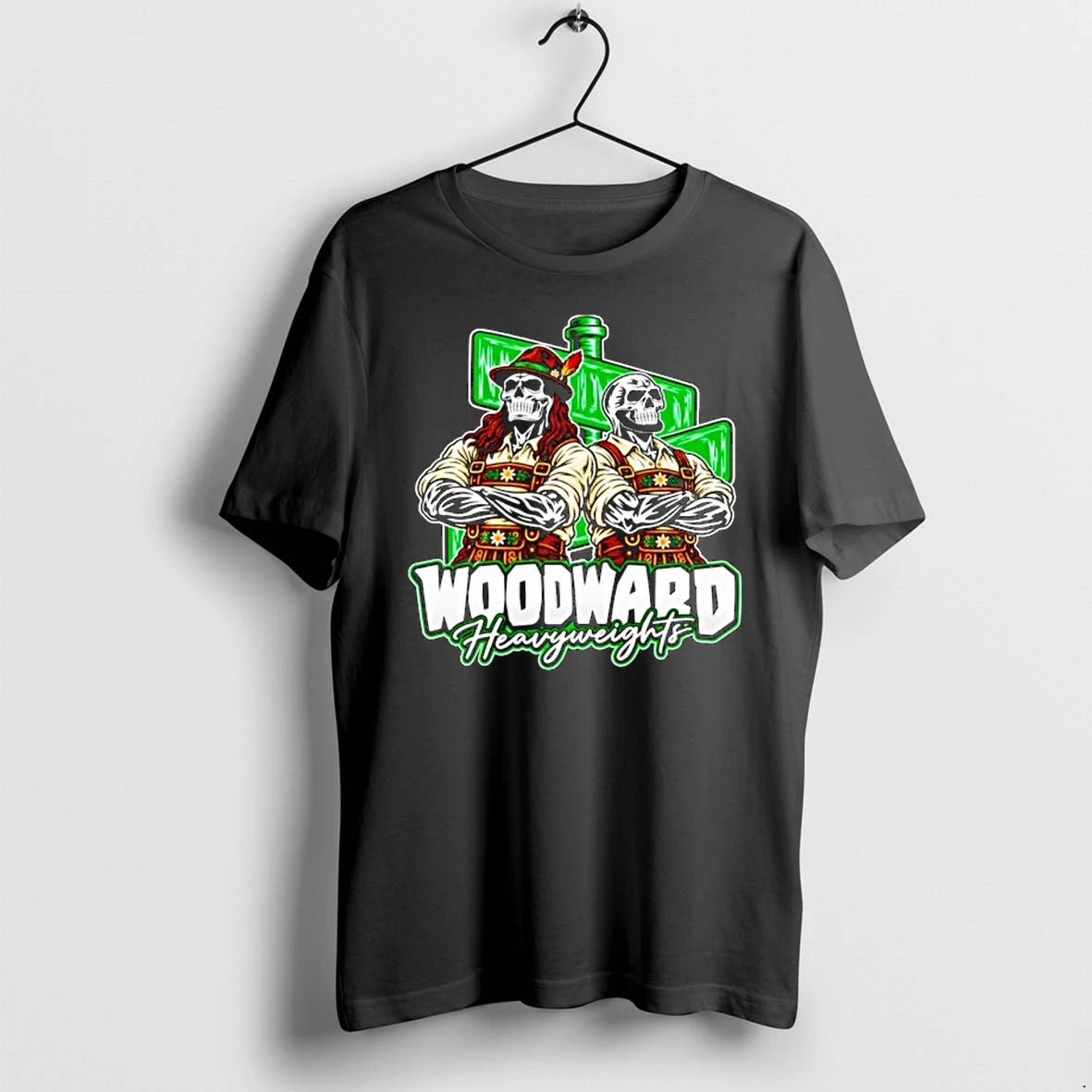 Woodward Heavyweights Skull Bavarian Oktoberfest Tshirts Sweater