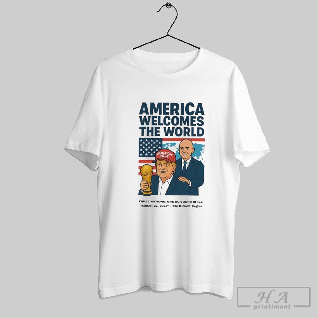 World Cup 2026 America Welcomes The World Funny Political Soccer