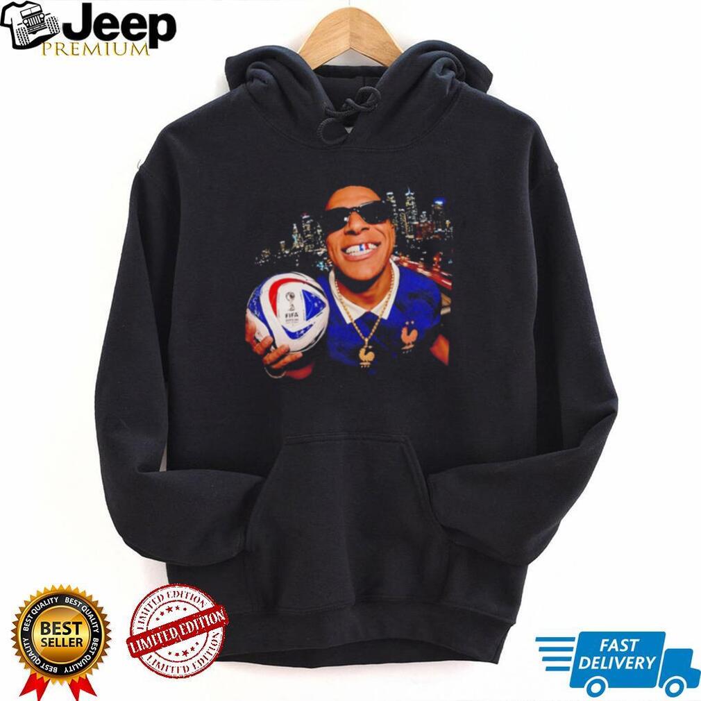 World Cup 2026 Kylian Mbappe France flag teeth shirt