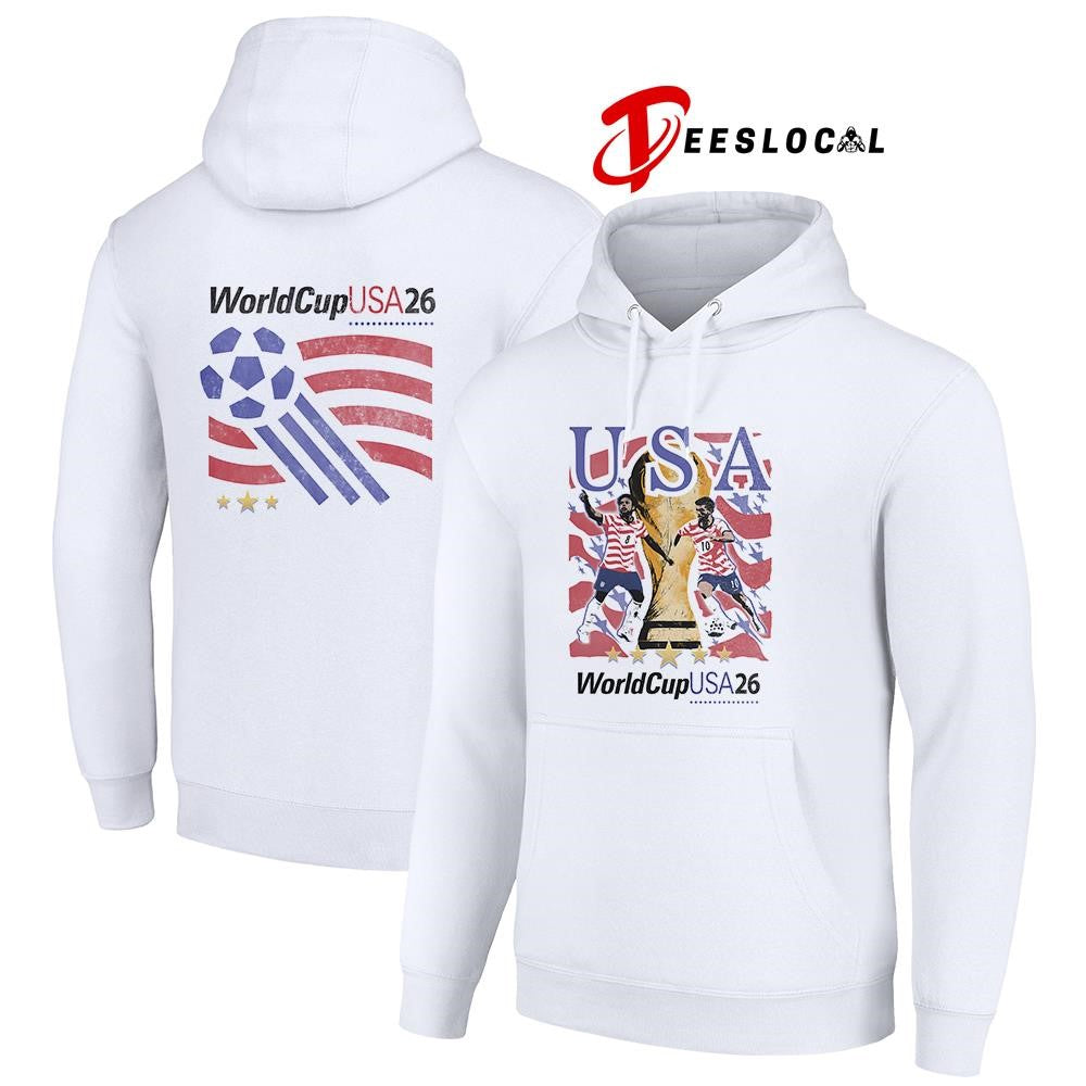 World Cup USA 26 trophy graphic shirt