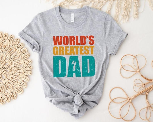 World's Greatest Dad Shirt, Great Dad Shirt, New Dad Shirt, Dad Shirt, Father Figure Shirt, Daddy Shirt, Father's Day...