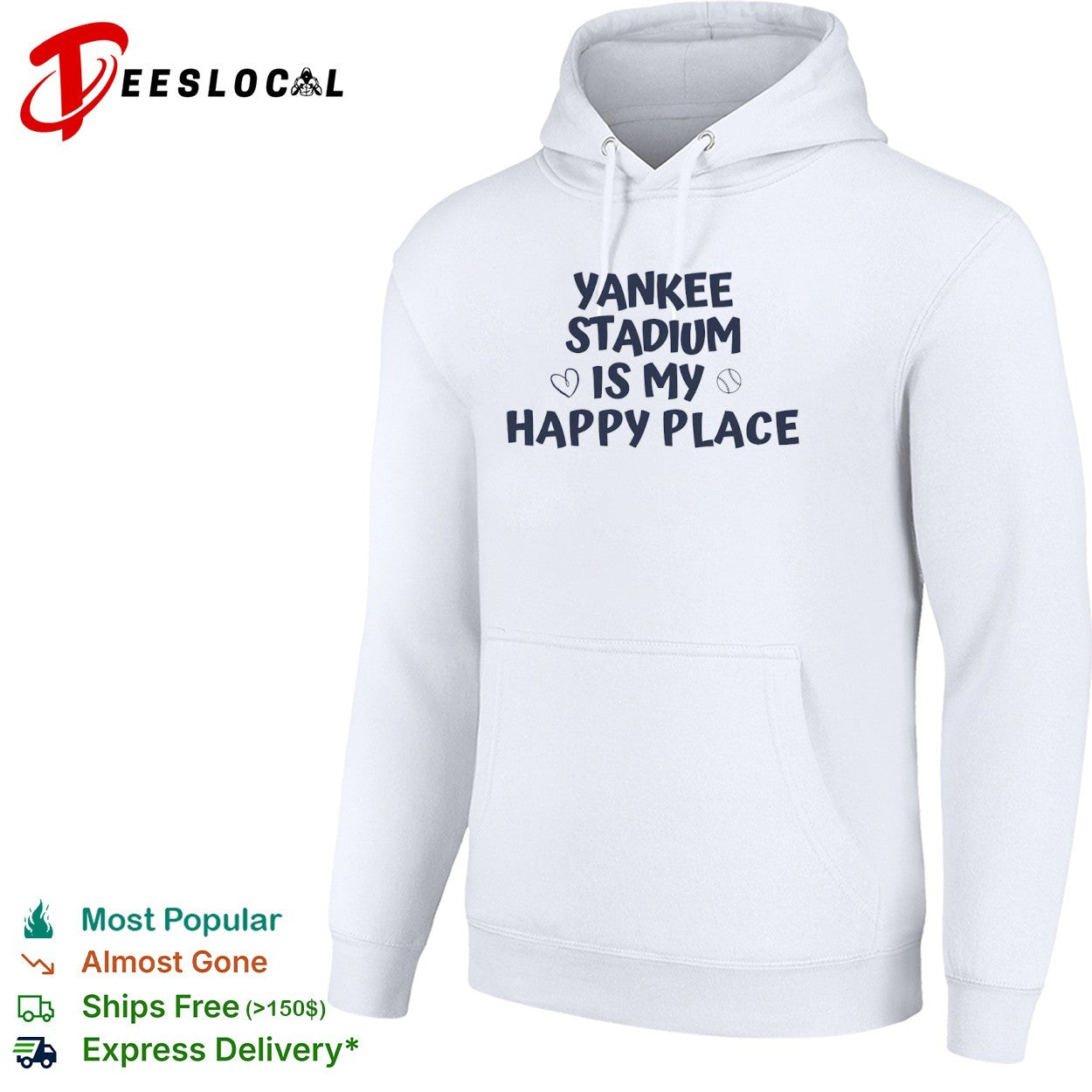 Yankee Stadium is my happy place shirt