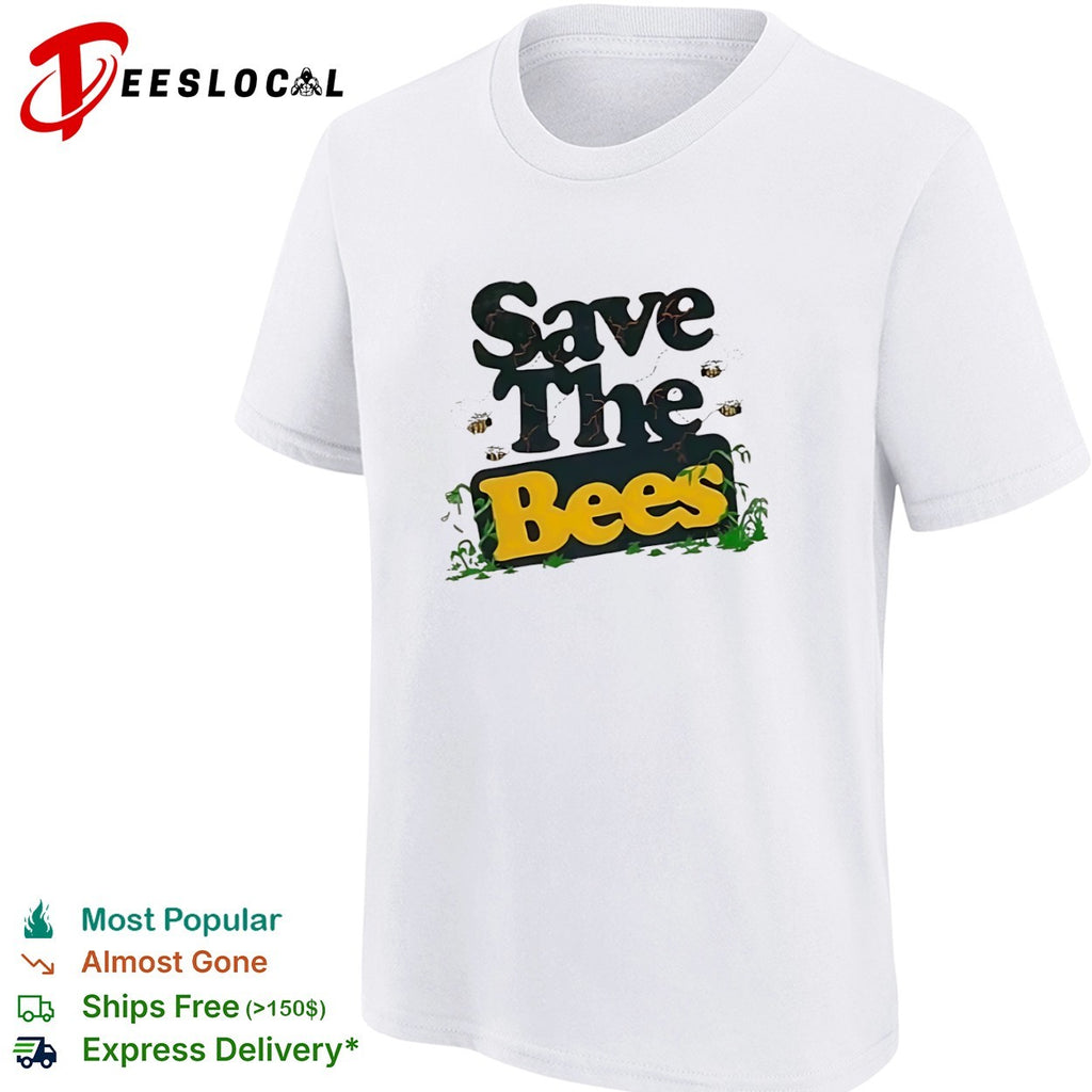 Save the Bees Nature Conservation environment shirt