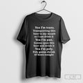 Yeah Im Trans Transporting This Beer To My Mouth Shirt Sweater