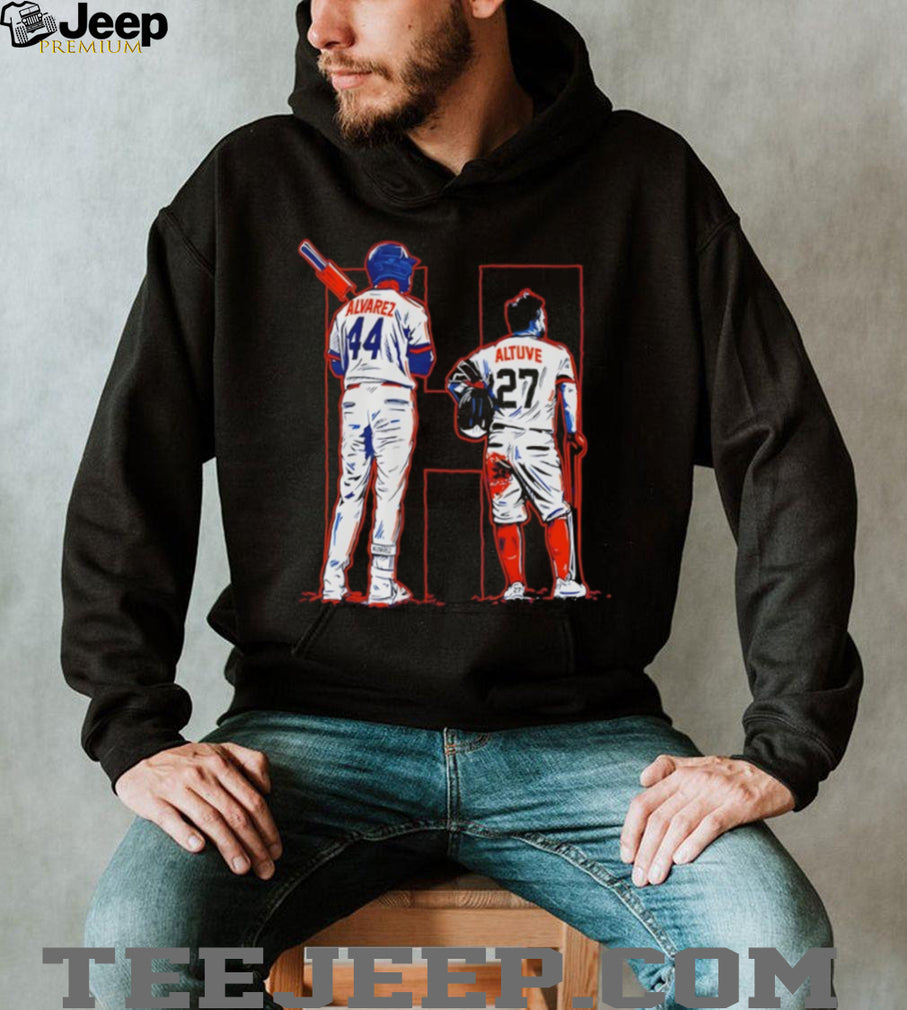 Yordan Alvarez and Jose Altuve Houston Astros Baseball Players T Shirt