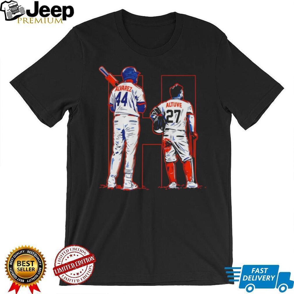 Yordan Alvarez and Jose Altuve Houston Astros Baseball Players T Shirt