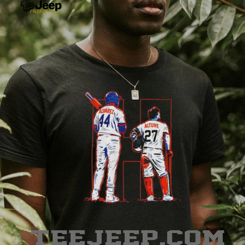 Yordan Alvarez and Jose Altuve Houston Astros Baseball Players T Shirt