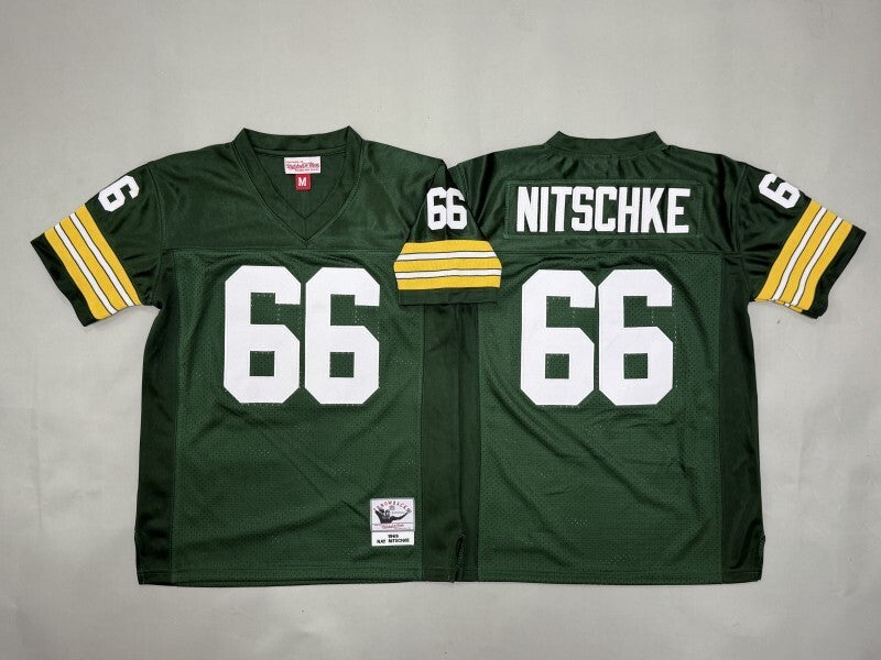 Youth Green Bay Packers #66 Ray Nitschke Packers Team Youth