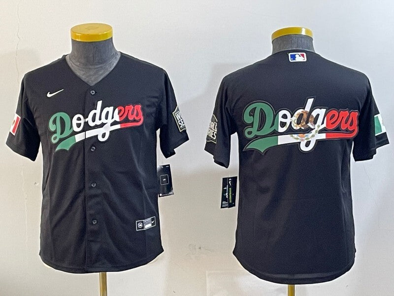 Youth Los Angeles Dodgers Dodgers Mexico Youth Style 3