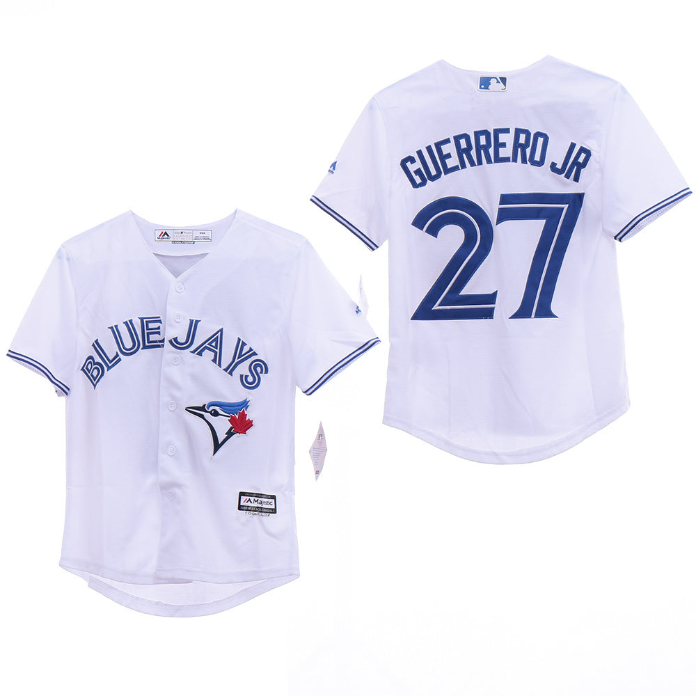 Youth Toronto Blue Jays #27 Vladimir Guerrero Jr Style 1