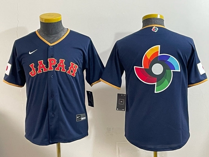 Youth japan baseball navy 2026 world baseball classic 26 World Cup Youth Style 1