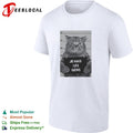 Je Hais Les Gens Mugshot Cat French shirt