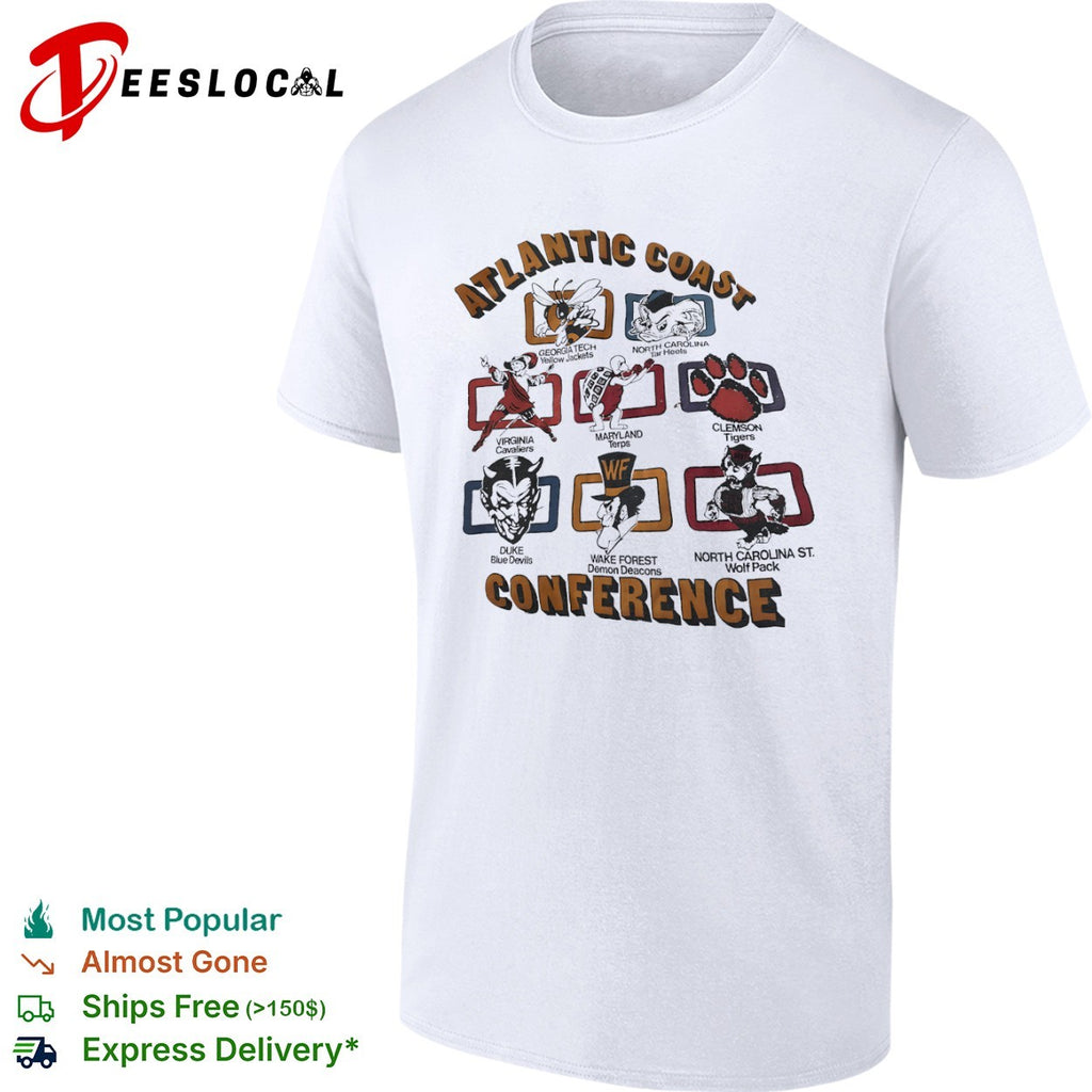 Vintage Atlantic Coast Conference Teams shirt