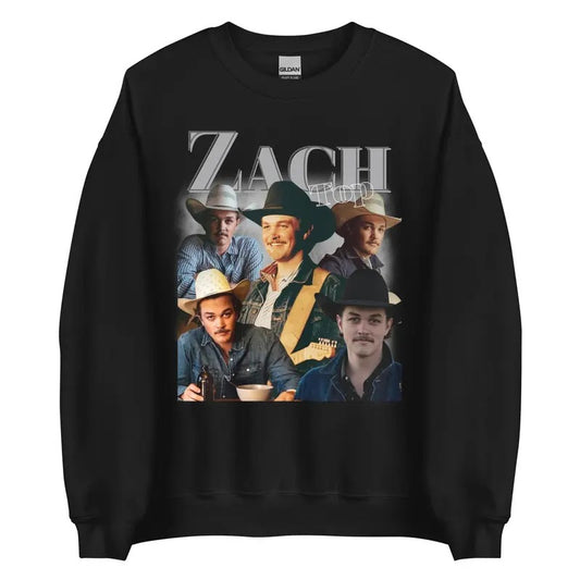 Zachh Ttop Vintage Shirt, Country Concert Outfit, Fan Merch, Country Boy, Unisex Sweater Pullover Tee