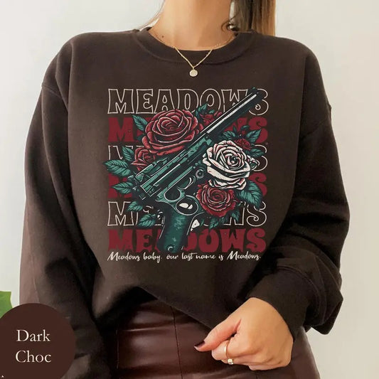 Zade Meadows Sweatshirt, Haunting Adeline Hoodie, Cat And Mouse Duet Merch, Dark Romance Shirt, Smut Booktok Unisex Soft Comfort Crewneck Pullover Long Sleeves Graphic Fabric Sweater