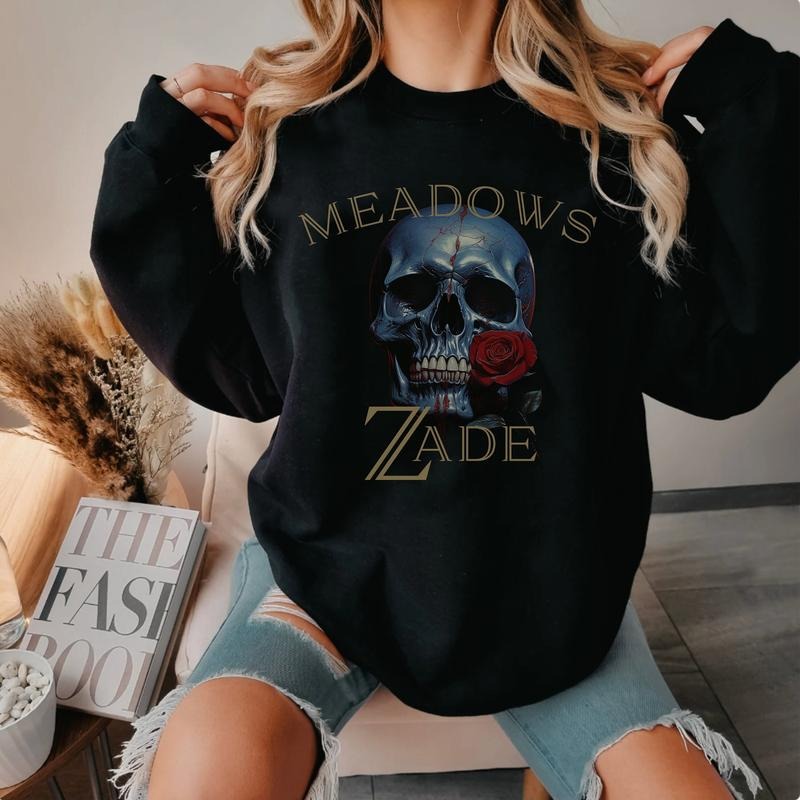 Zade Meadows Sweatshirt, Haunting Adeline Merch, Cat And Mouse Shirt, Dark Romance Sweatshirt, Spicy Booktok, Smut Unisex Soft Comfort Crewneck Pullover Long Sleeves Graphic Fabric Sweater