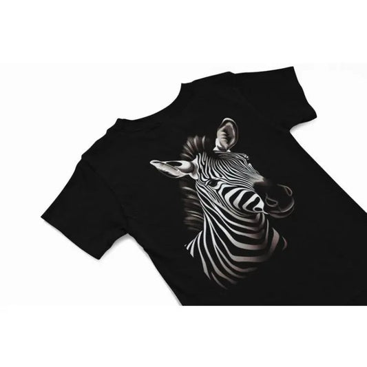 Zebra T-Shirt, Zebra graphics tee, African savanna vacation souvenir gift, animal Tee, wildlife animal t shirt, Zebra lover gift Made in USA