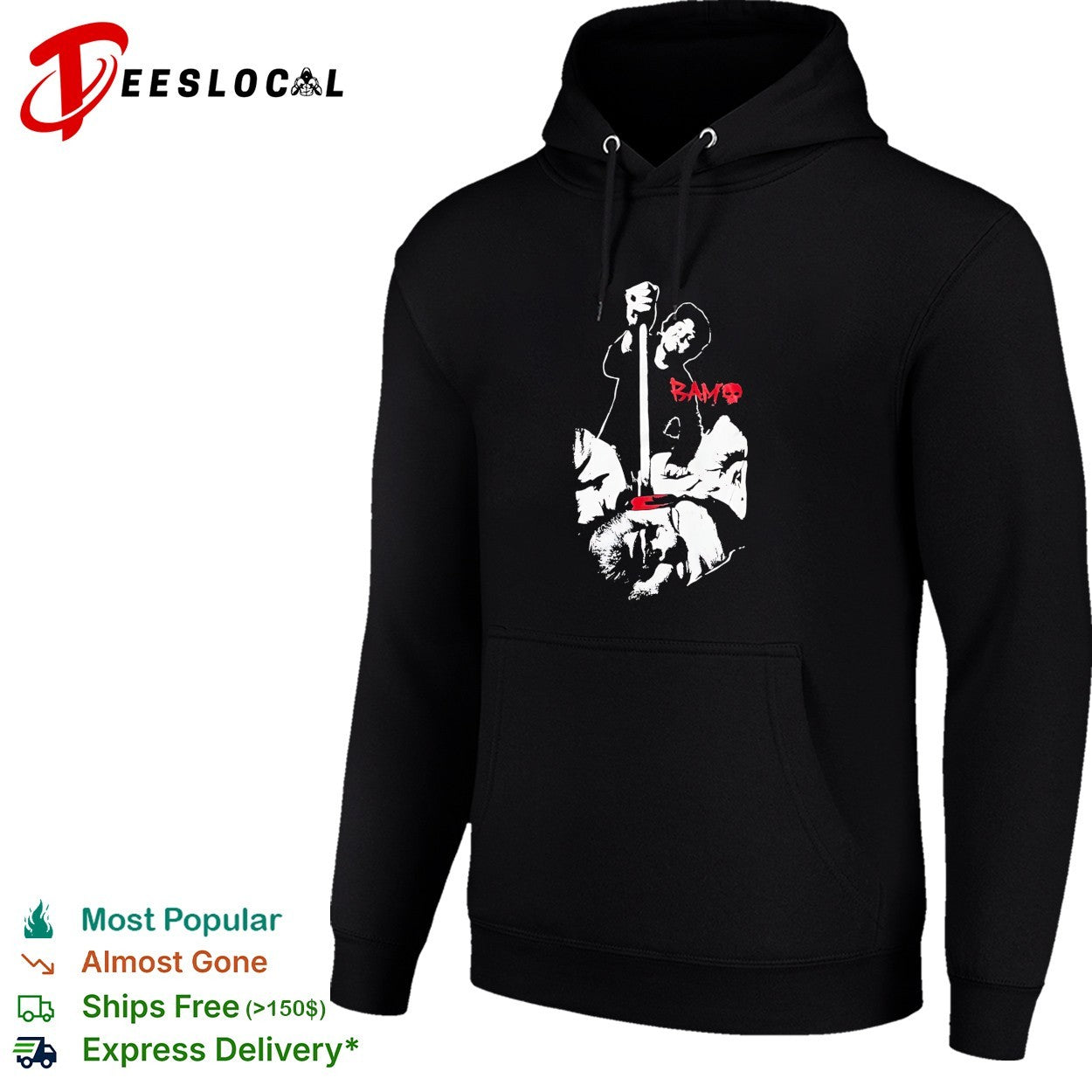 Zero Skateboards Viva La Bam chalk outline shirt