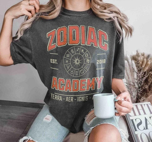 Zodiac Academy Solaria Shirt, Zodiac Academy Merch, Vega Twins Shirt, Zodiac Signs, , Ruthless Boys, Celestial Heirs Band Unisex Fashion Tee