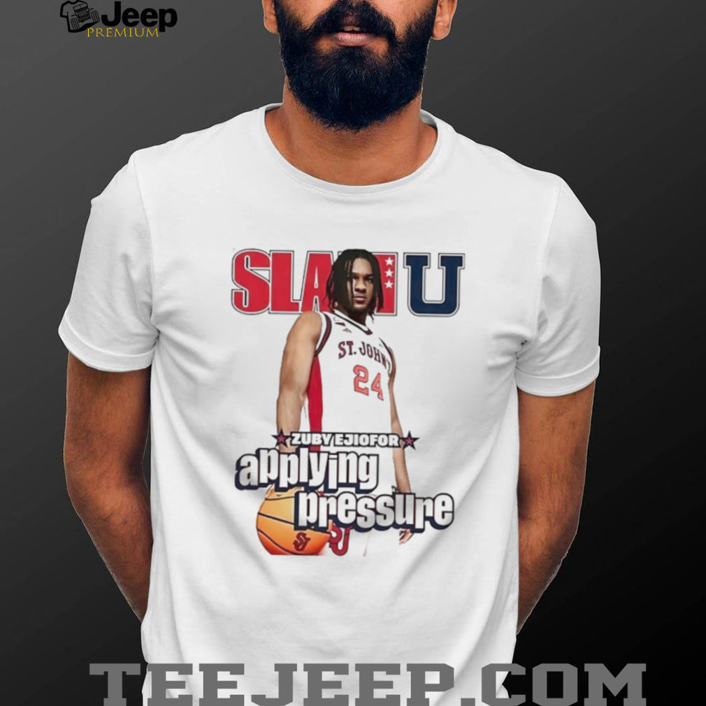 Zuby Ejiofor St. John’s SLAM U Applying Pressure Basketball Tee
