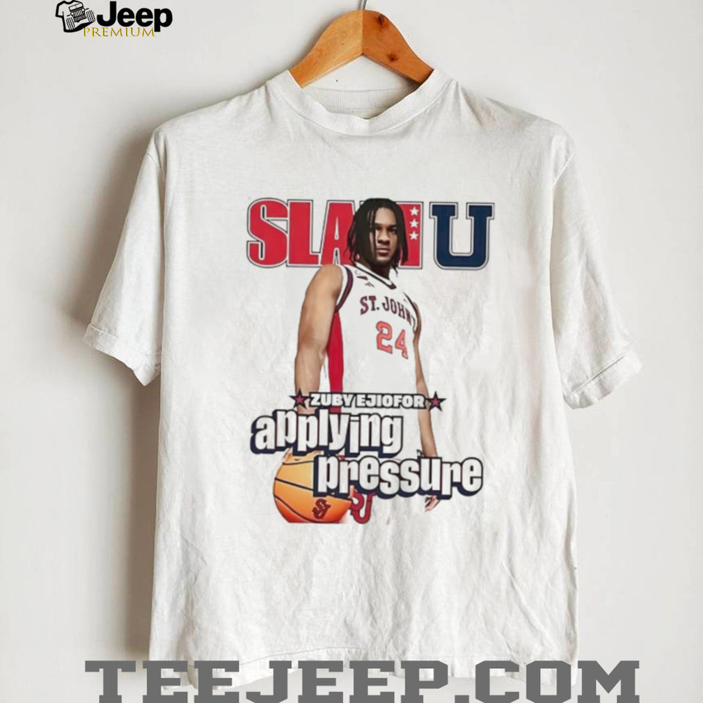 Zuby Ejiofor St. John’s SLAM U Applying Pressure Basketball Tee