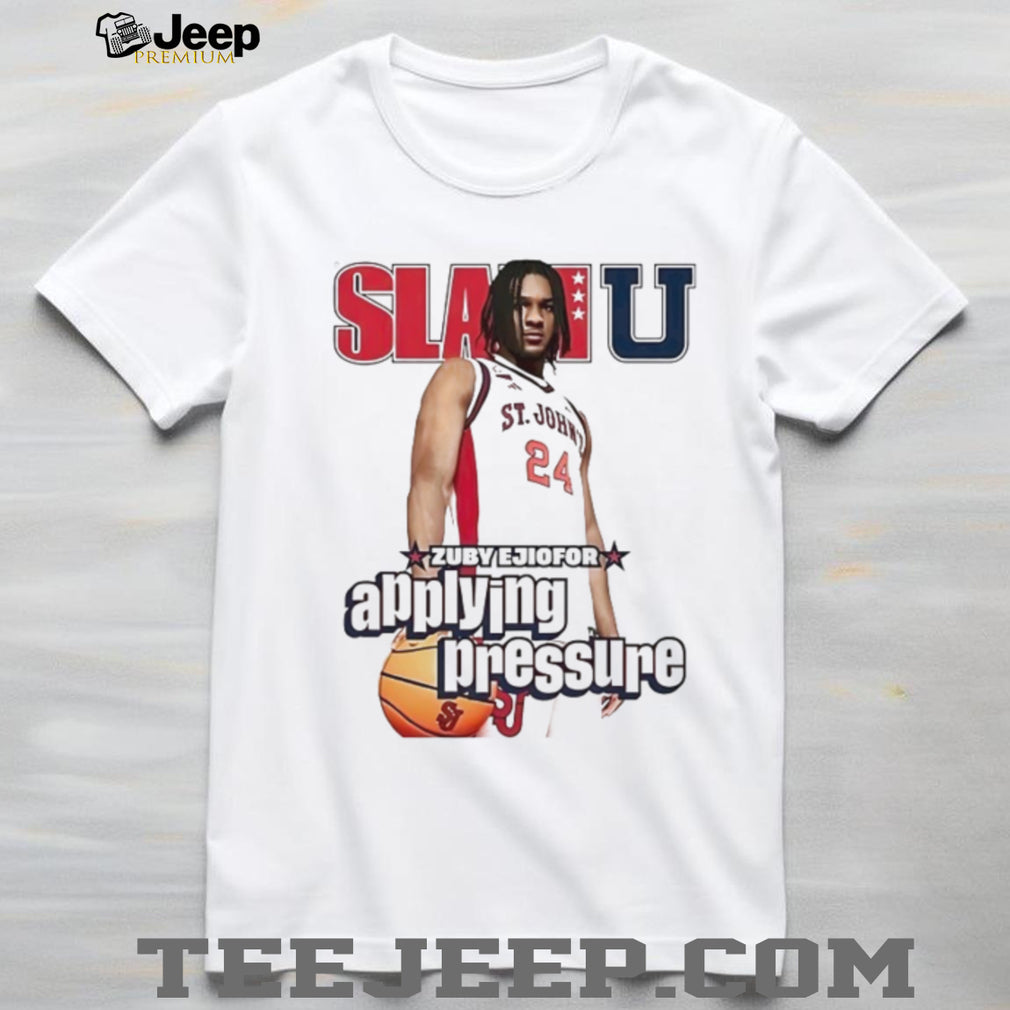 Zuby Ejiofor St. John’s SLAM U Applying Pressure Basketball Tee