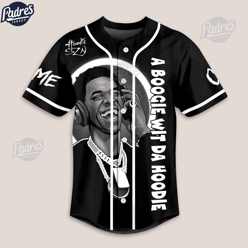 Stand out in style with a custom A Boogie Wit Da Hoodie baseball jersey - Bafud T-Shirts, Sweatshirt (Image 3)