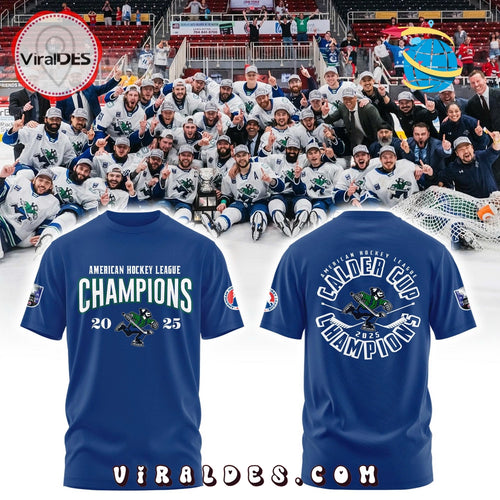 Abbotsford Canucks Calder Cup Champions Navy Hoodie