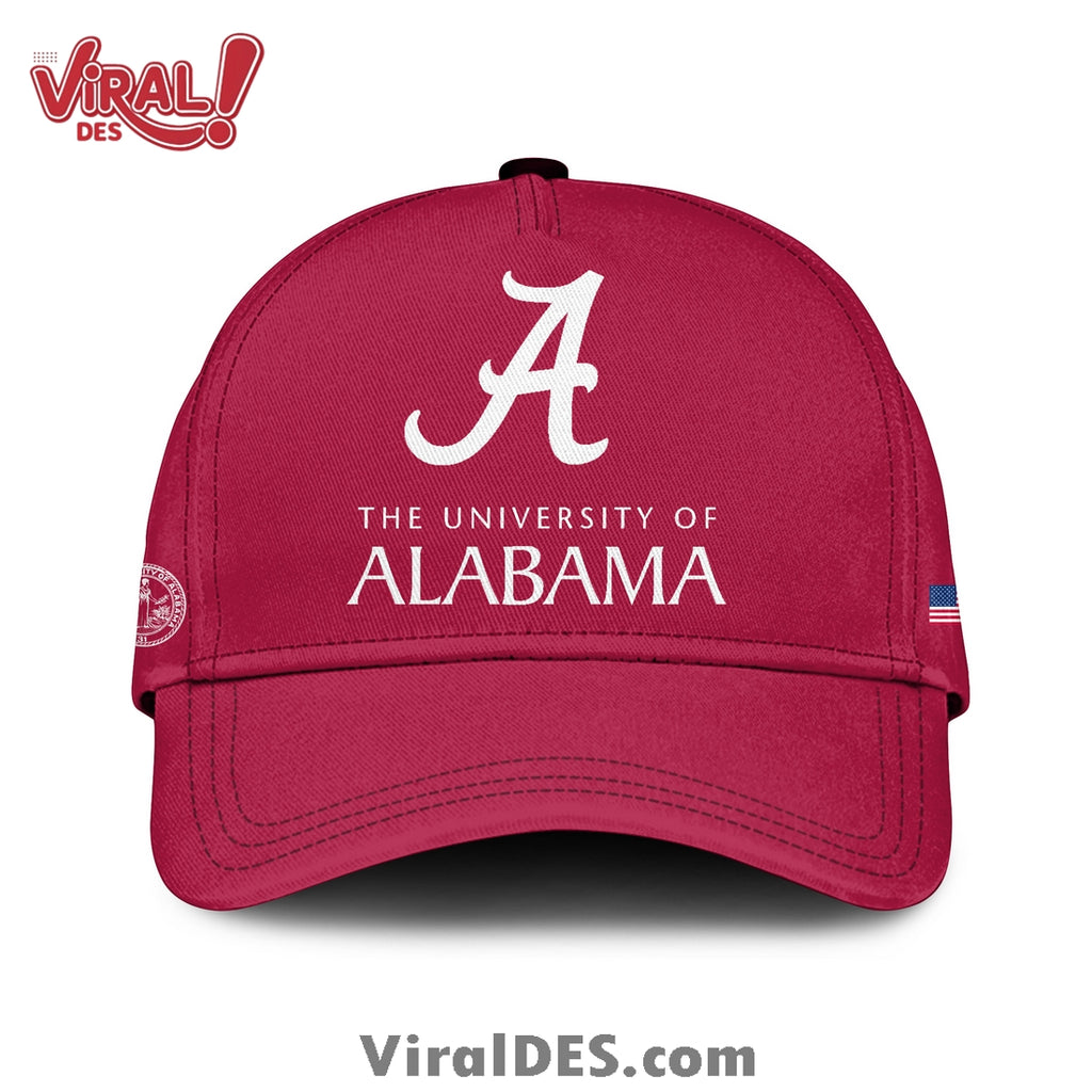 Alabama Campus Turning Point USA Red Hoodie And Cap