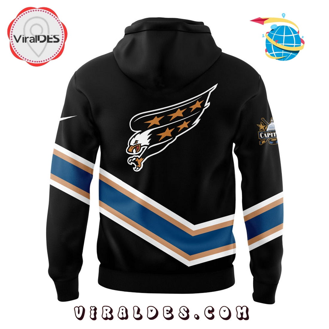Alexander Ovechkin Washington Capitals 50th Anniversary Hoodie