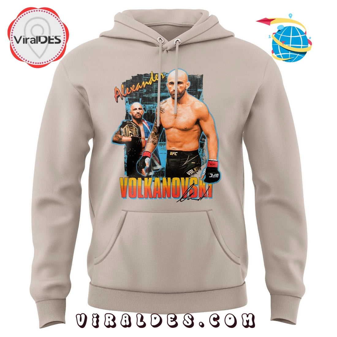 Alexander Volkanovski World Featherweight Champions Hoodie