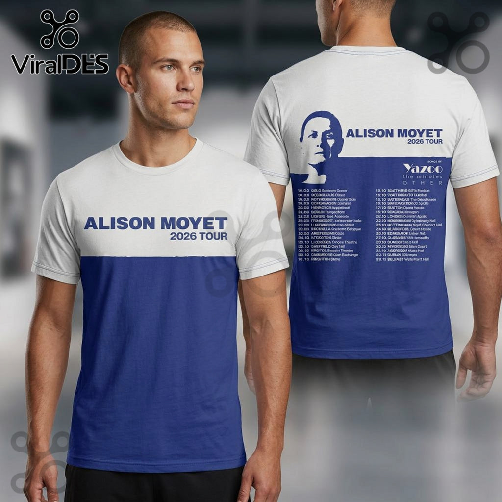 Alison Moyet 2026 Tour Dates, Yazoo Music Concert Graphic T-Shirt