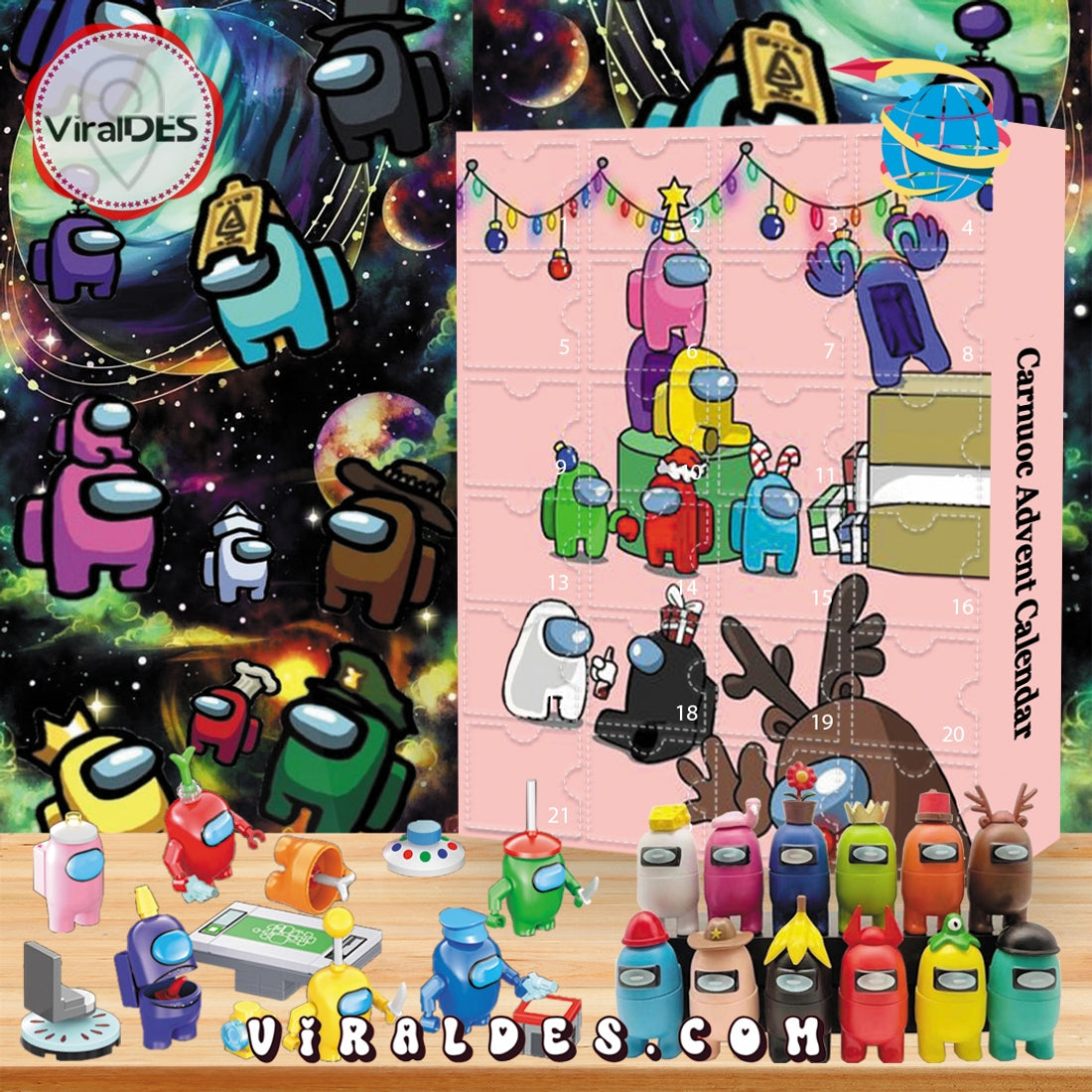 Among US 2025 Advent Calendar, 24 Gifts Are In It