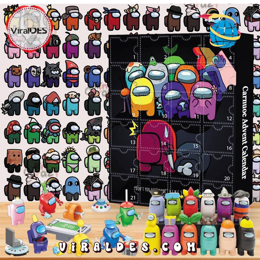 Among US Game 2025 Advent Calendar, Christmas Gifts